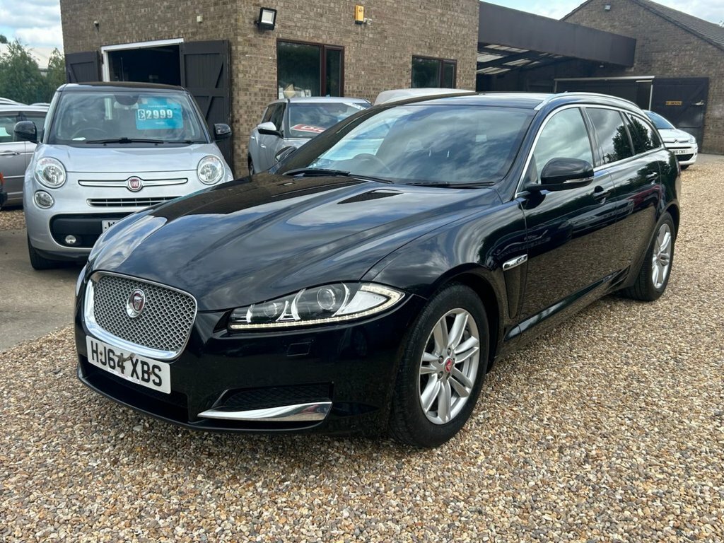 Jaguar XF 2.2D Luxury Sportbrake Euro 5 S S HJ64XBS Black #3