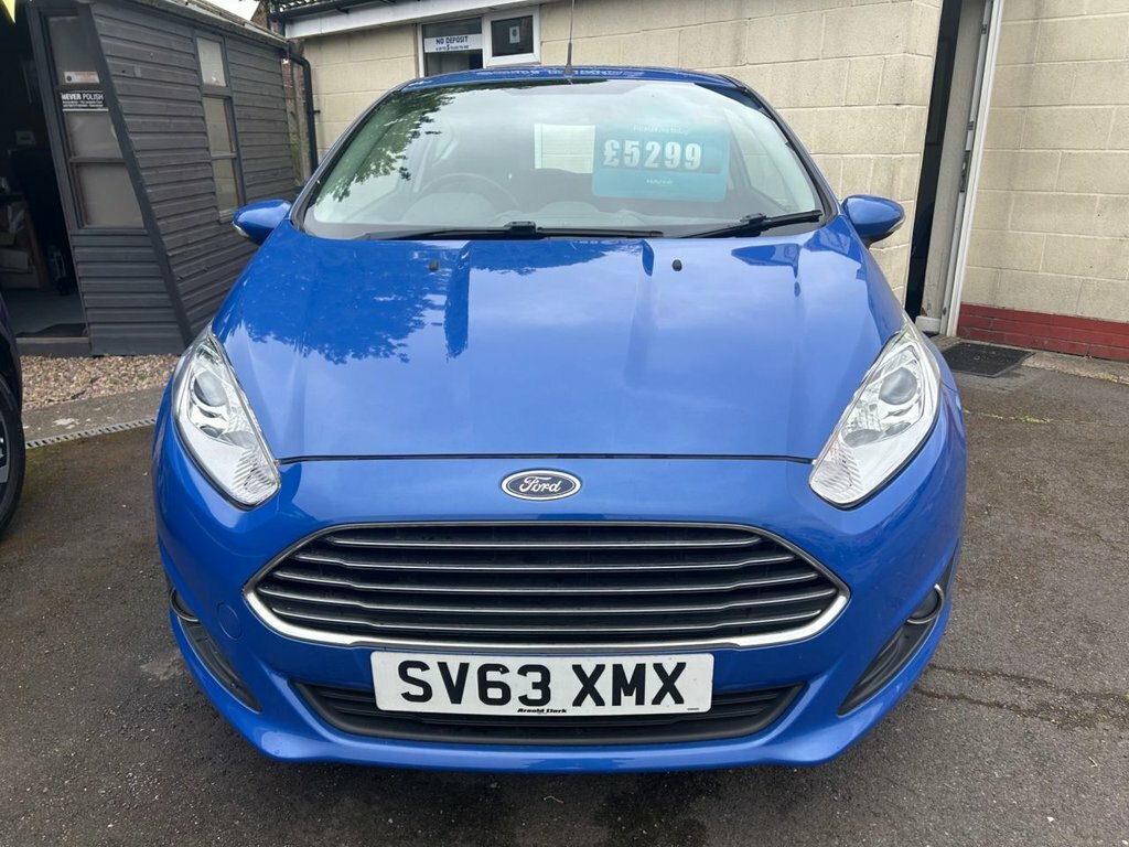 Ford Fiesta 1.25 Zetec Hatchback Euro 5 82 Blue #2
