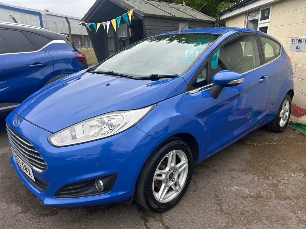 Ford Fiesta 1.25 Zetec Hatchback Euro 5 82 Blue #3