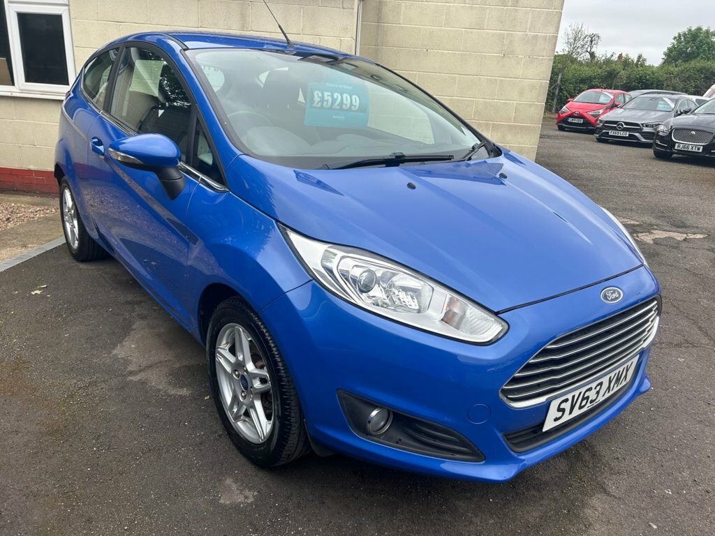 Ford Fiesta 1.25 Zetec Hatchback Euro 5 82 Blue
