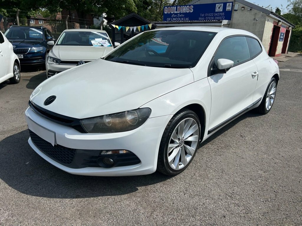 Volkswagen Scirocco 2.0 Tdi Bluemotion Tech Gt Hatchback Ma NJ62OXR White #3