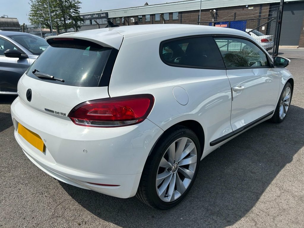 Volkswagen Scirocco 2.0 Tdi Bluemotion Tech Gt Hatchback Ma NJ62OXR White #6