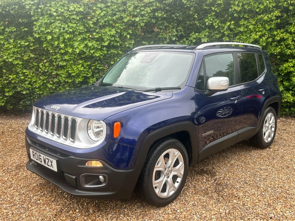 Jeep Renegade 1.4T Multiairii Limited Suv Euro RO16WZX Blue #3