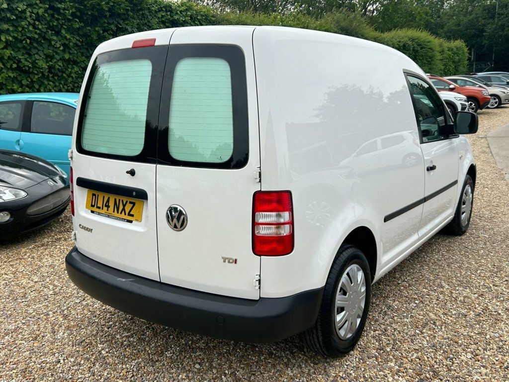 Volkswagen Caddy 1.6 C20 Tdi Bmt Highline 101 Bhp Red #6
