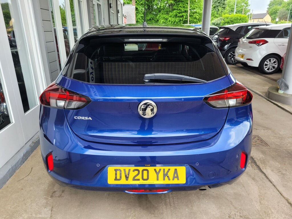 Vauxhall Corsa Hatchback 1.2 Turbo Elite Nav Premium 202020 DV20YKA Blue #3