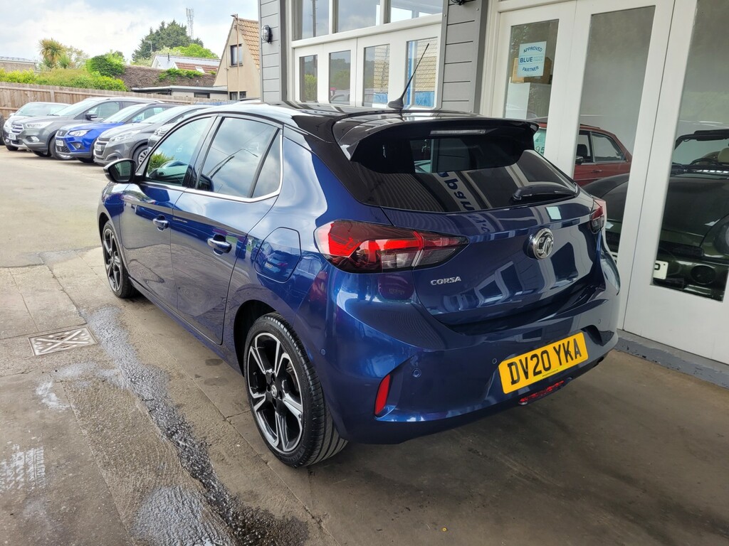 Vauxhall Corsa Hatchback 1.2 Turbo Elite Nav Premium 202020 DV20YKA Blue #2