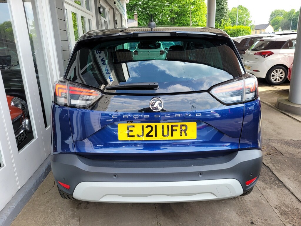 Vauxhall Crossland Suv 1.2 Elite Nav 202121 EJ21UFR Blue #4
