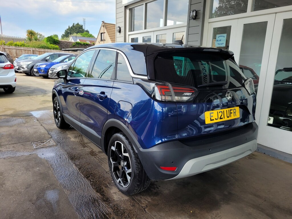Vauxhall Crossland Suv 1.2 Elite Nav 202121 EJ21UFR Blue #3