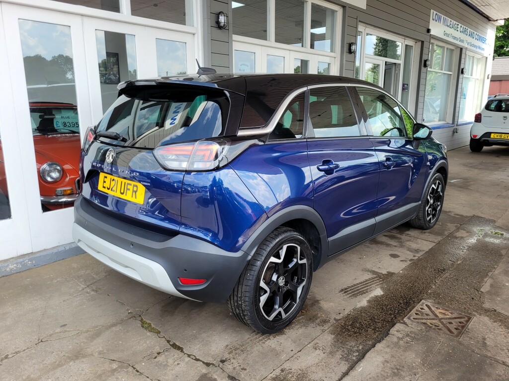 Vauxhall Crossland Suv 1.2 Elite Nav 202121 EJ21UFR Blue #5