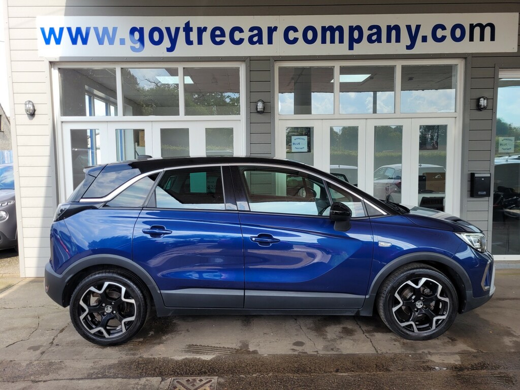 Vauxhall Crossland Suv 1.2 Elite Nav 202121 EJ21UFR Blue #6