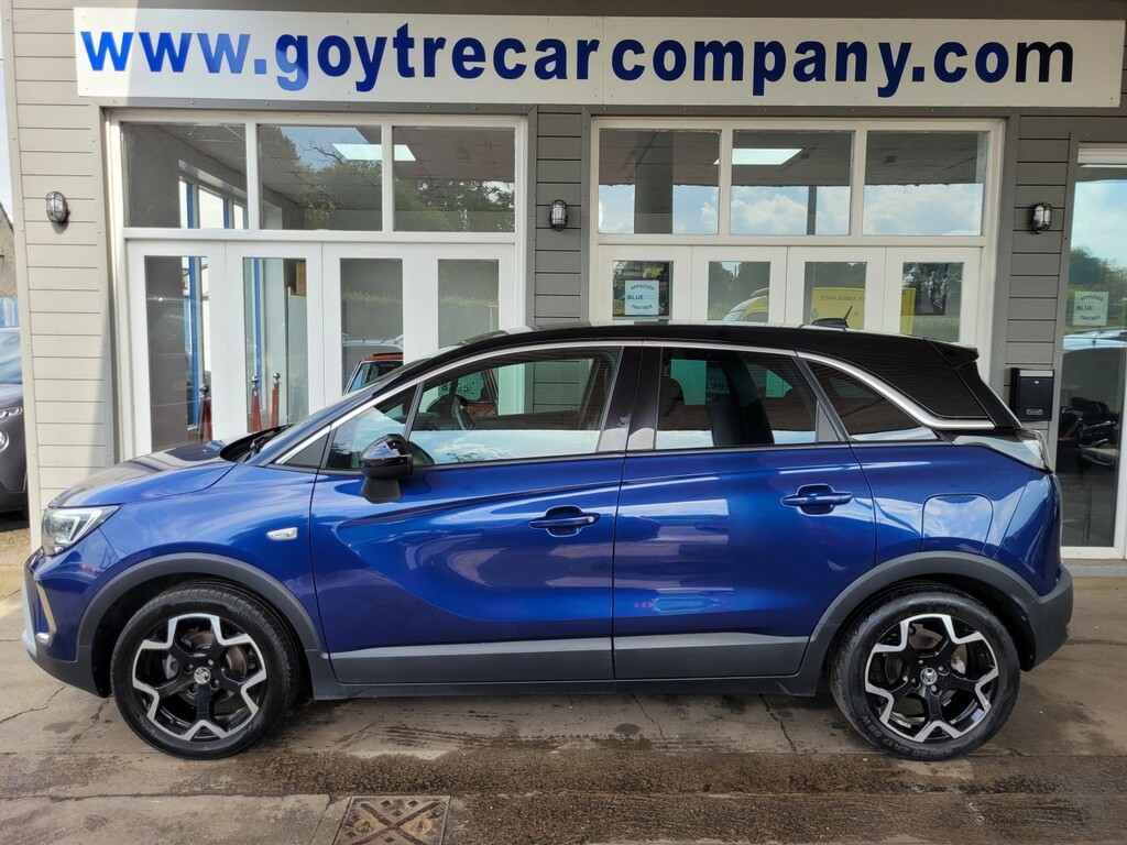 Vauxhall Crossland Suv 1.2 Elite Nav 202121 EJ21UFR Blue #2
