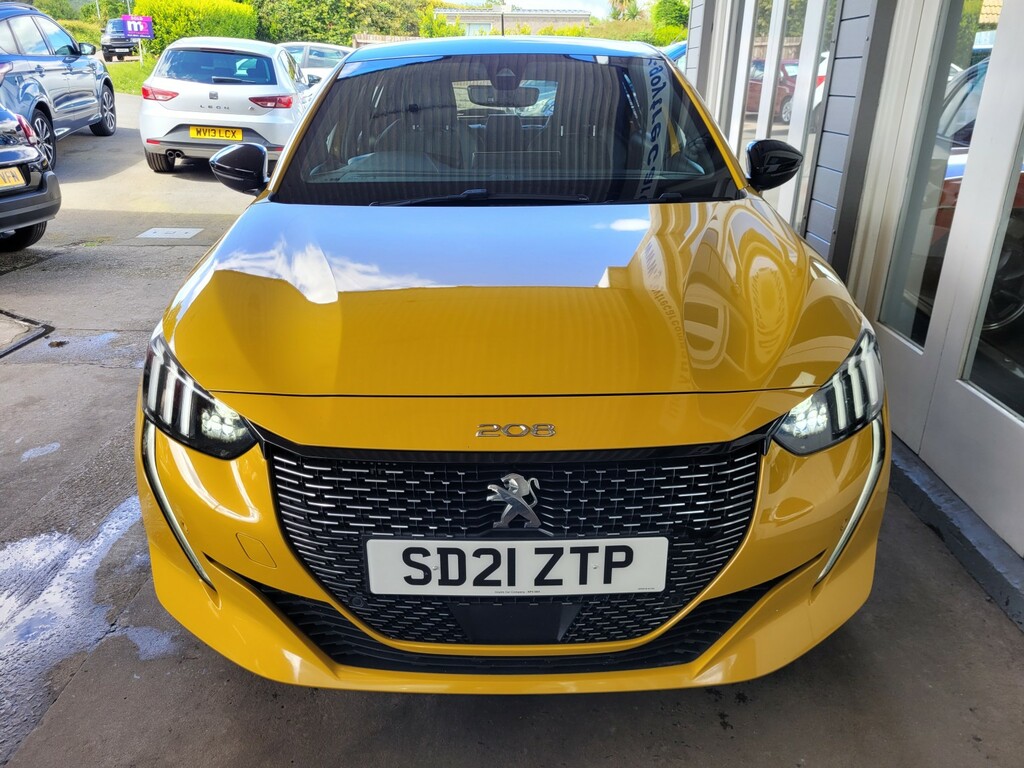 Peugeot 208 Hatchback 1.2 Puretech Gt 202121 SD21ZTP Yellow #5