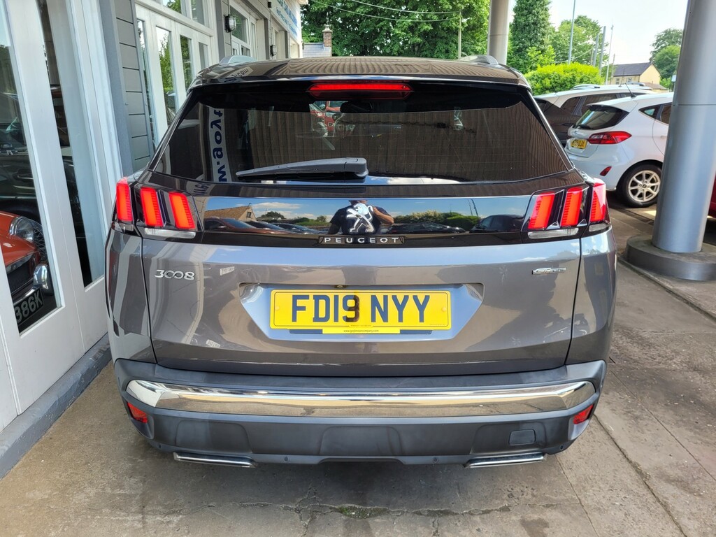 Peugeot 3008 Suv 1.2 Puretech Gt Line 201919 FD19NYY Grey #4