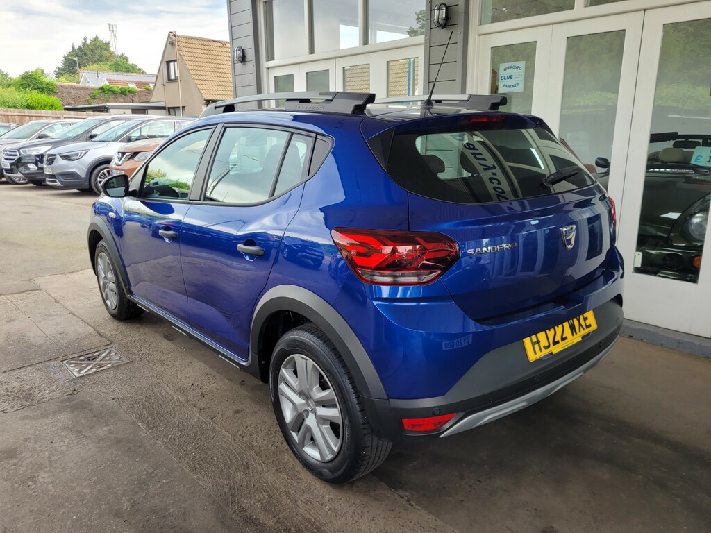 Dacia Sandero Stepway Hatchback 1.0 Stepway Essential Tce 90 202222 HJ22WXE Blue #2