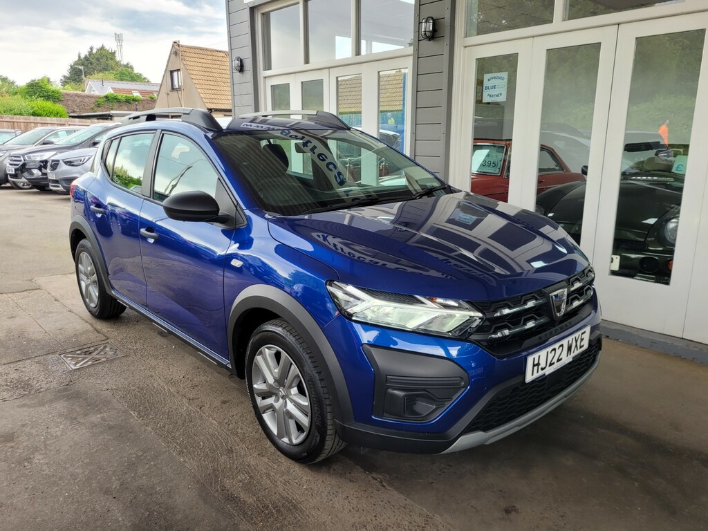 Dacia Sandero Stepway Hatchback 1.0 Stepway Essential Tce 90 202222 HJ22WXE Blue #6