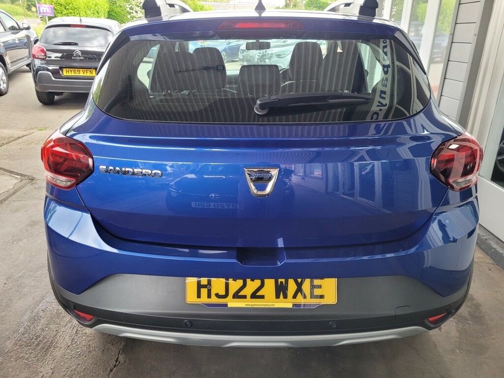 Dacia Sandero Stepway Hatchback 1.0 Stepway Essential Tce 90 202222 HJ22WXE Blue #3