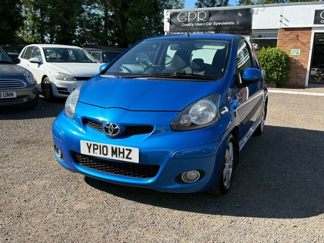 Toyota Aygo 1.0 Vvt-i Blue Hatchback Euro 4 YP10MHZ Blue #2