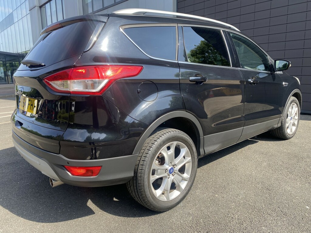 Ford Kuga 2.0 Tdci Titanium YR64FHA Black #6