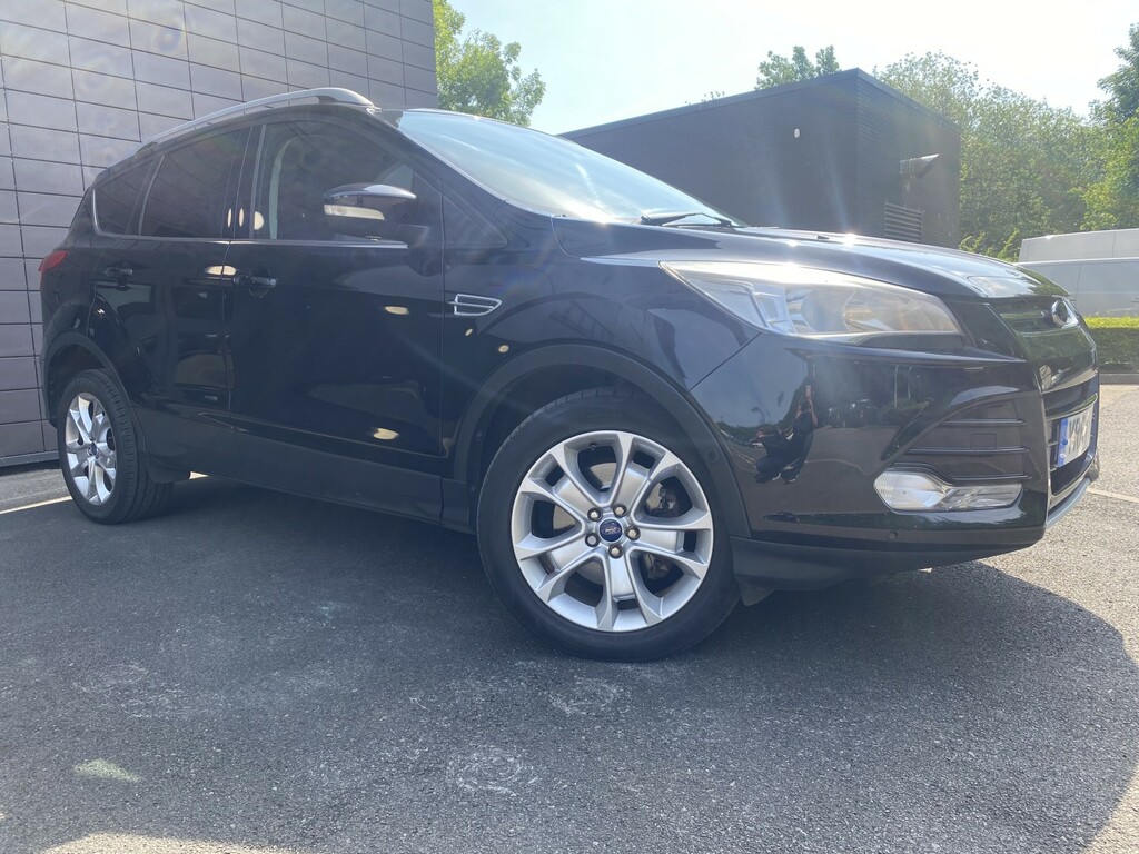 Ford Kuga 2.0 Tdci Titanium YR64FHA Black #2