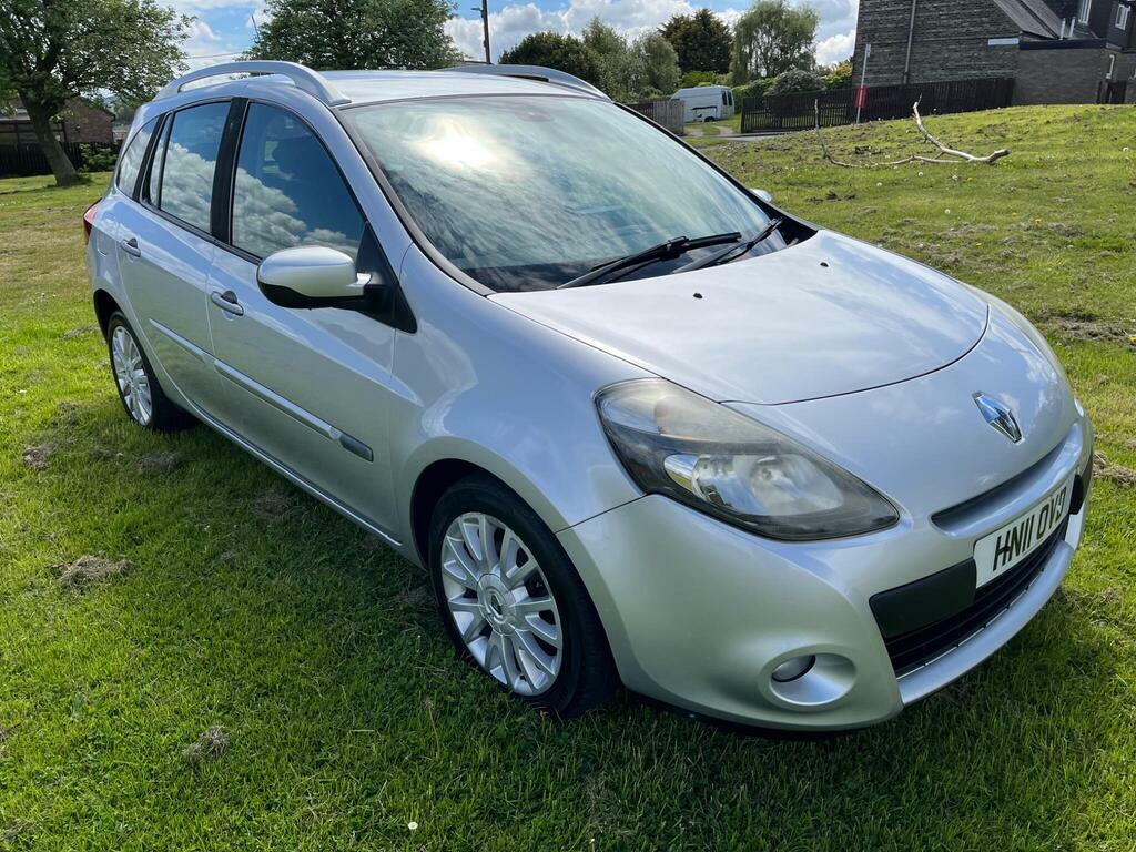 Renault Clio 1.5 Dci Dynamique Tomtom Sport Tourer Euro 5 Silver #6