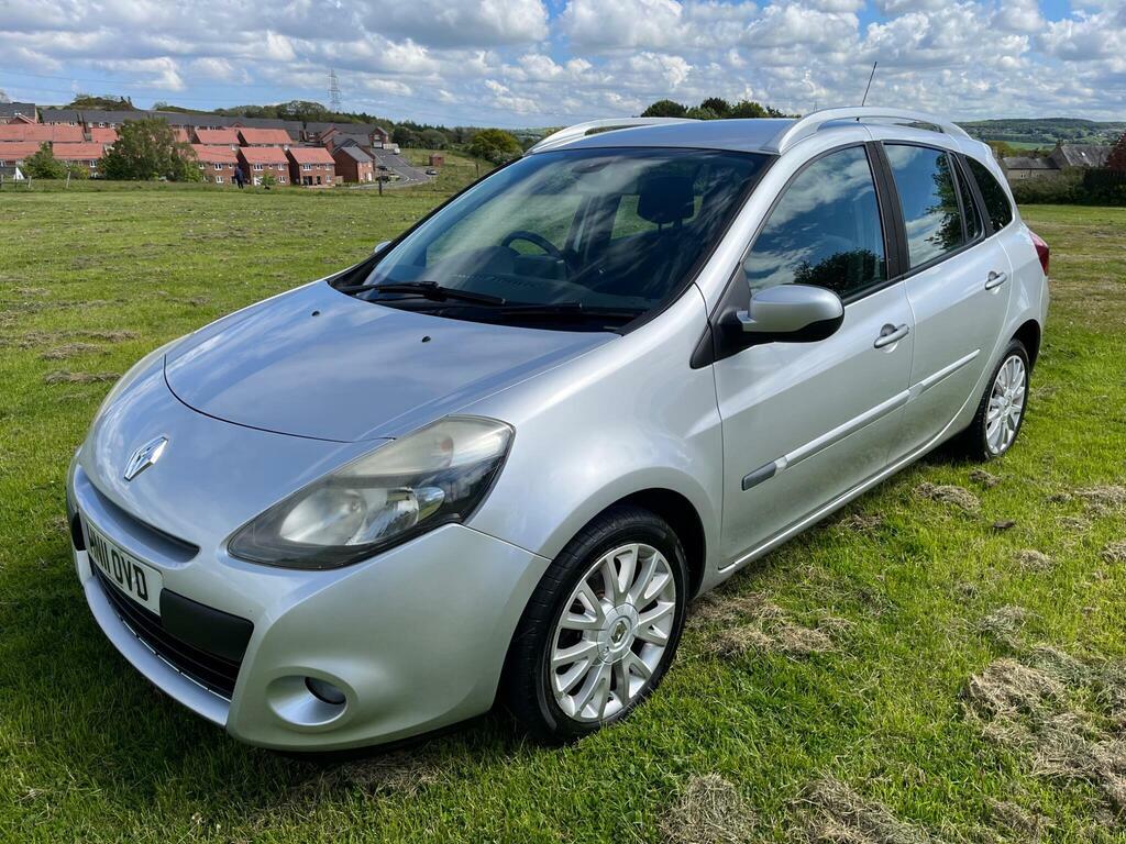 Renault Clio 1.5 Dci Dynamique Tomtom Sport Tourer Euro 5 Silver #3