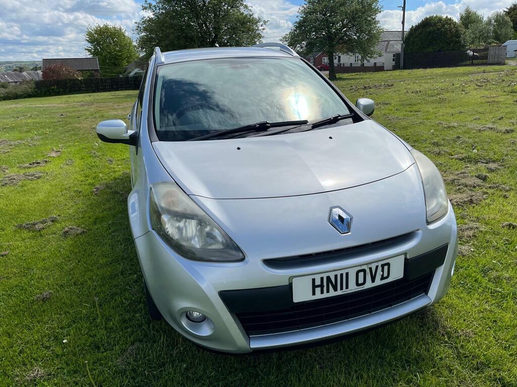 Renault Clio 1.5 Dci Dynamique Tomtom Sport Tourer Euro 5 Silver #5