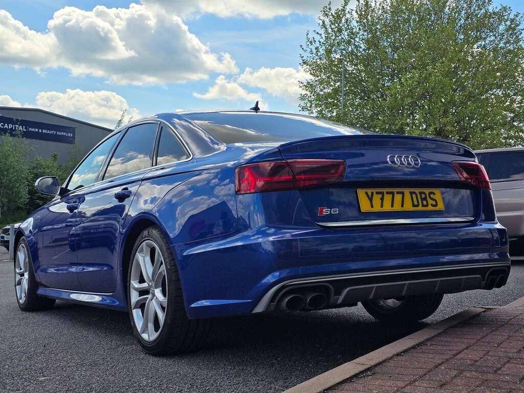 Audi S6 Saloon 4.0 Saloon Tfsi V8 S Tronic Quattro Euro 6 Ss 4 Blue #5