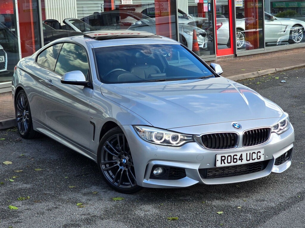 BMW 4 Series 3.0 M Sport Euro 6 Ss Silver #2