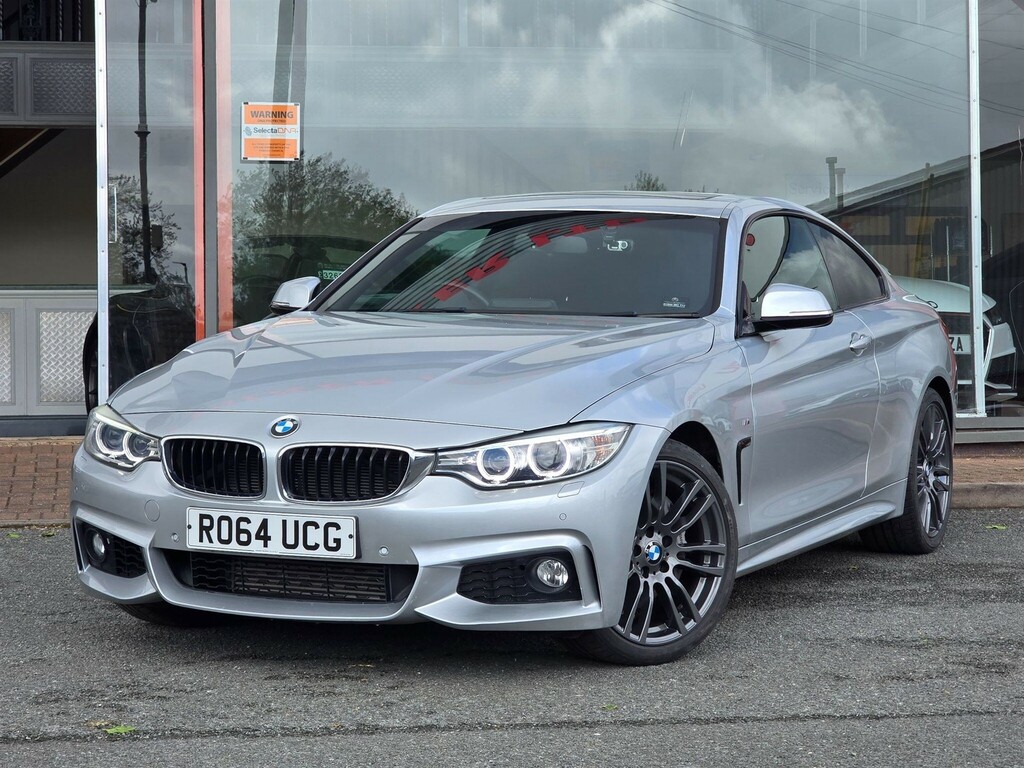 BMW 4 Series 3.0 M Sport Euro 6 Ss Silver