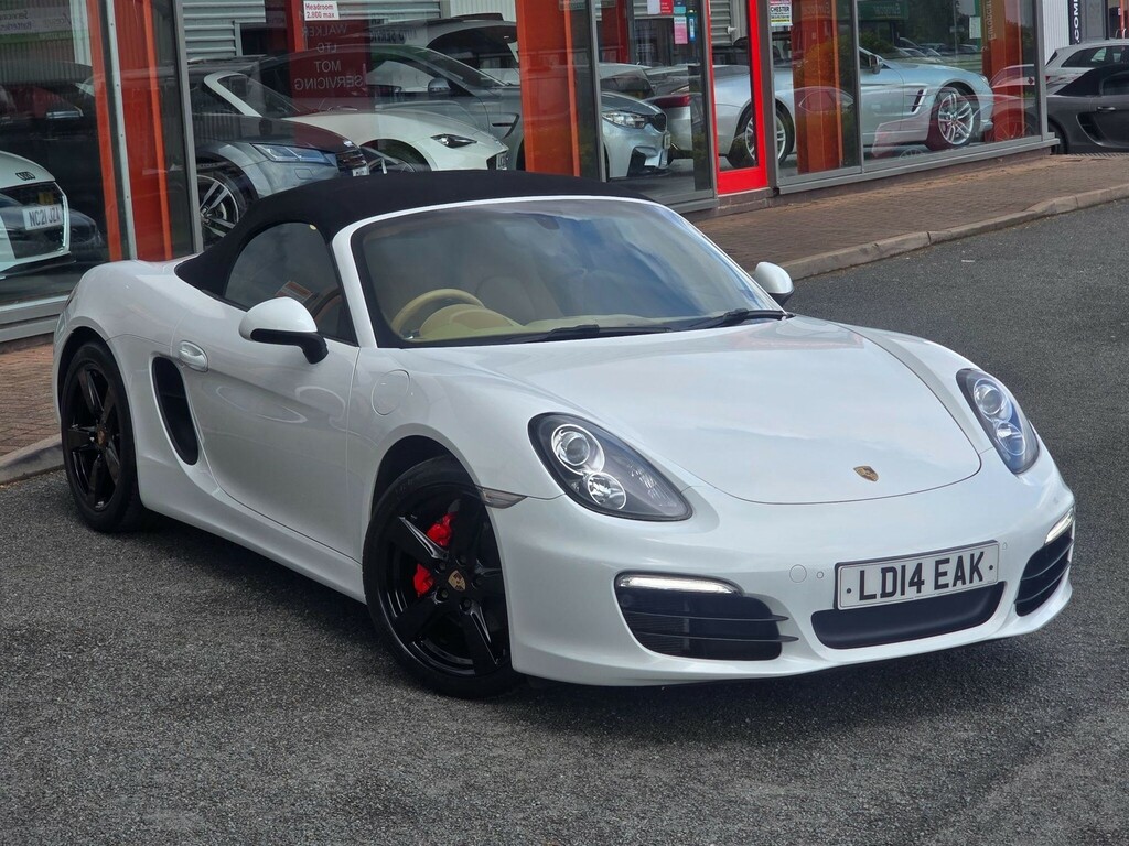 Porsche Boxster 2.7 981 Pdk Euro 5 Ss White #2