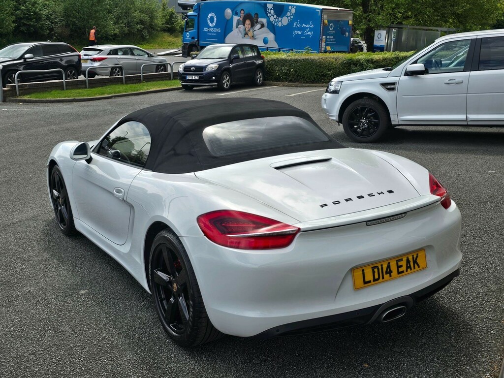 Porsche Boxster 2.7 981 Pdk Euro 5 Ss White #4