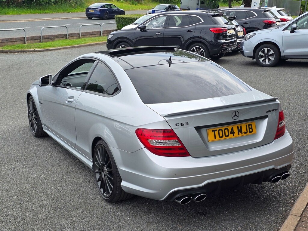 Mercedes-Benz C Class 6.3 Amg Edition 125 Coupe Spds Mct Euro Silver #5