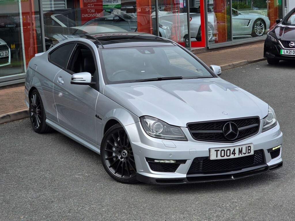 Mercedes-Benz C Class 6.3 Amg Edition 125 Coupe Spds Mct Euro Silver #2