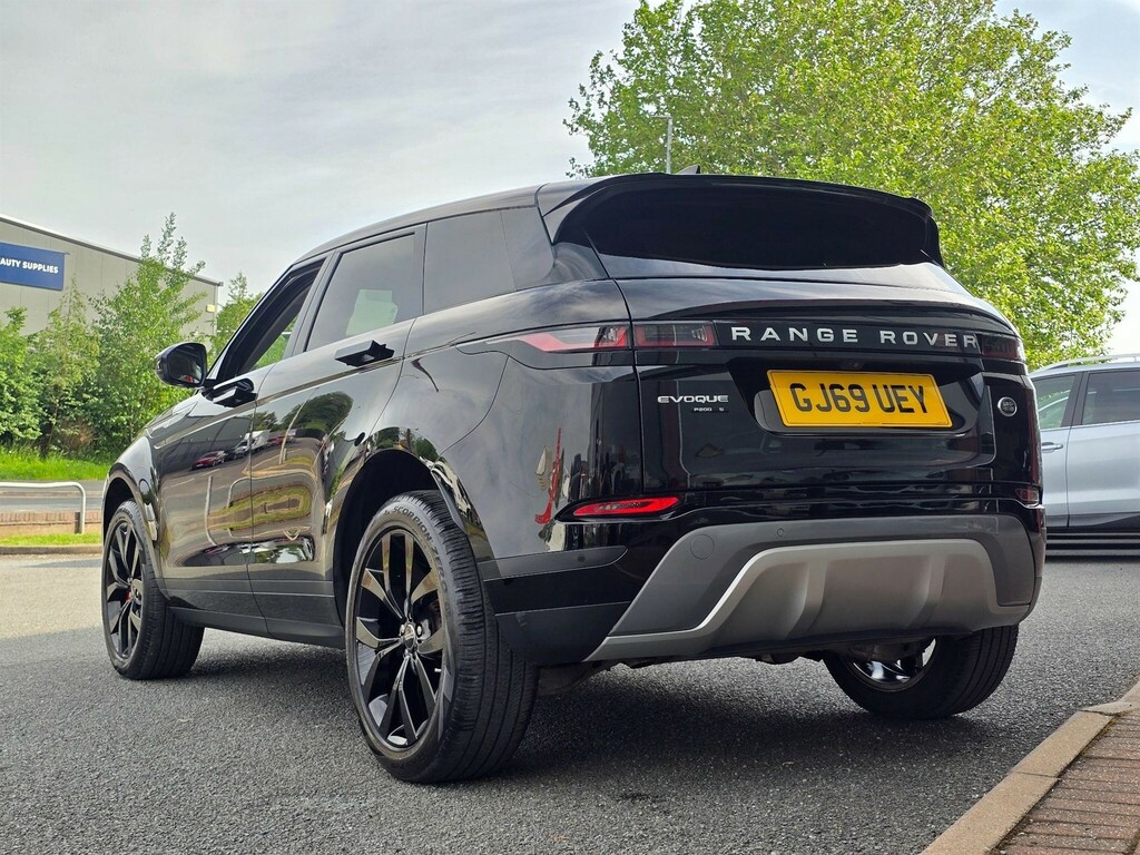 Land Rover Range Rover Evoque 2.0 P200 Mhev S 4Wd Euro 6 Ss GJ69UEY Black #4