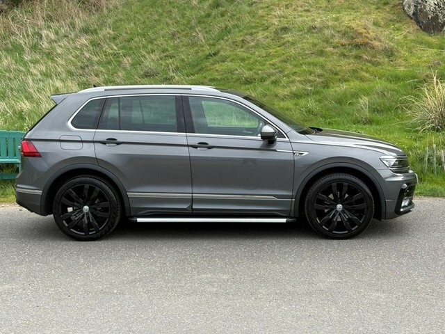 Volkswagen Tiguan 2.0 Tdi Bluemotion Tech R-line Suv Dsg AK17NCJ Grey #2