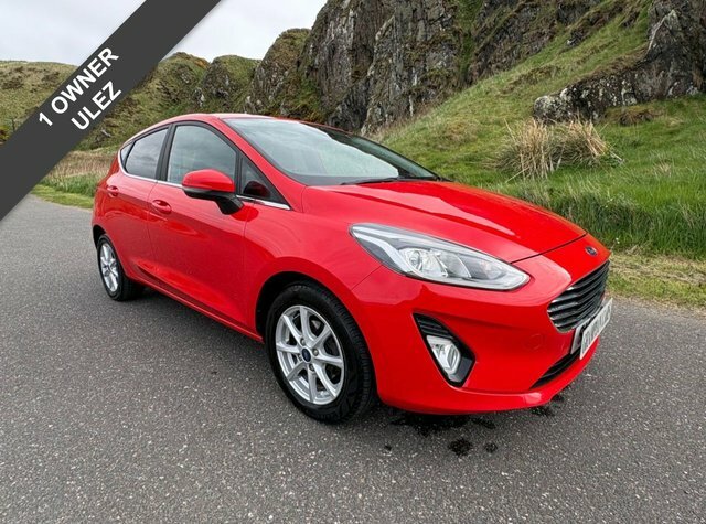 Ford Fiesta 1.0T Ecoboost Zetec Hatchback Eu Red