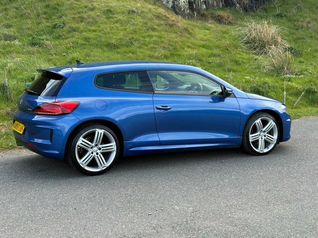 Volkswagen Scirocco 2.0 Tdi Bluemotion Tech R-line Hatchback Diese SY65KBK Blue #2