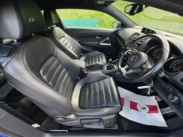 Volkswagen Scirocco 2.0 Tdi Bluemotion Tech R-line Hatchback Diese SY65KBK Blue #3