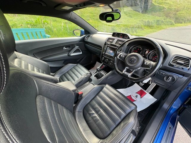 Volkswagen Scirocco 2.0 Tdi Bluemotion Tech R-line Hatchback Diese SY65KBK Blue #4