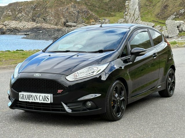 Ford Fiesta 1.6T Ecoboost St-1 Hatchback Eur SK66UYR Black #4