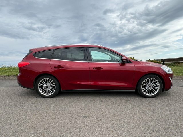 Ford Focus 1.5T Ecoboost Titanium X Estate NX68JSZ Red #5