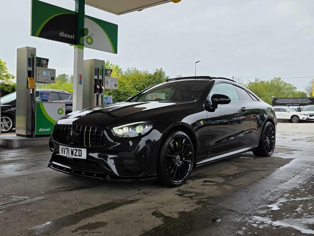 Mercedes-Benz E Class Coupe 2.9 E400d Amg Line Night Edition Premium Pl Black #2