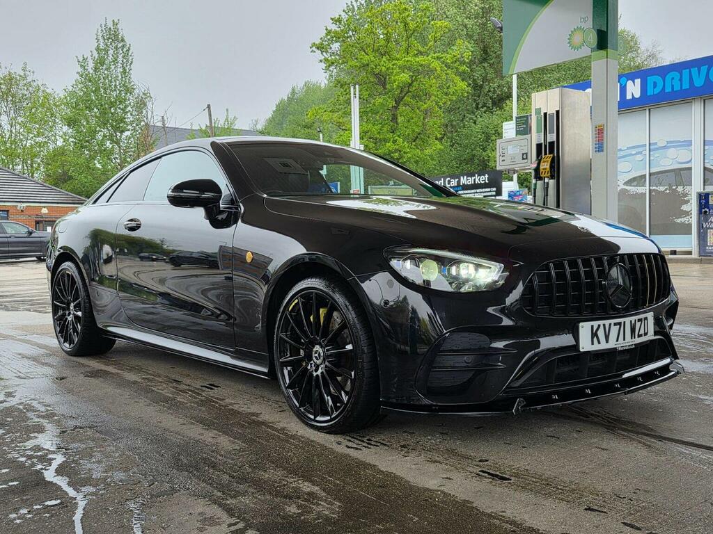 Mercedes-Benz E Class Coupe 2.9 E400d Amg Line Night Edition Premium Pl Black #4
