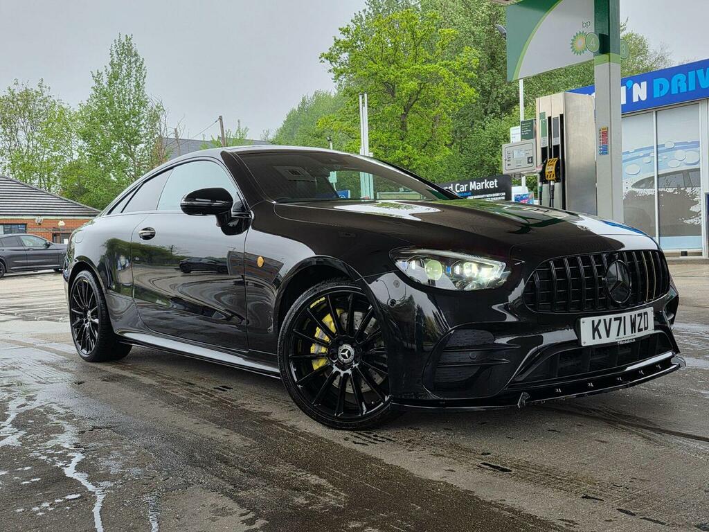 Mercedes-Benz E Class Coupe 2.9 E400d Amg Line Night Edition Premium Pl Black