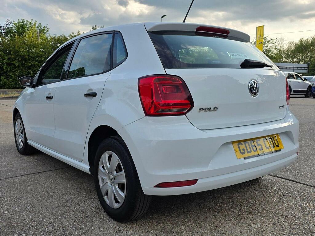 Volkswagen Polo Hatchback 1.0 Bluemotion Tech S Euro 6 Ss GD65CDU White #4