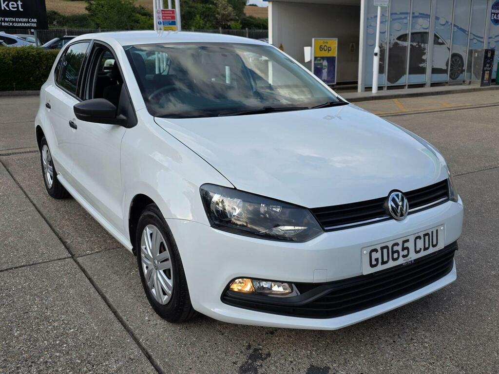 Volkswagen Polo Hatchback 1.0 Bluemotion Tech S Euro 6 Ss GD65CDU White #5