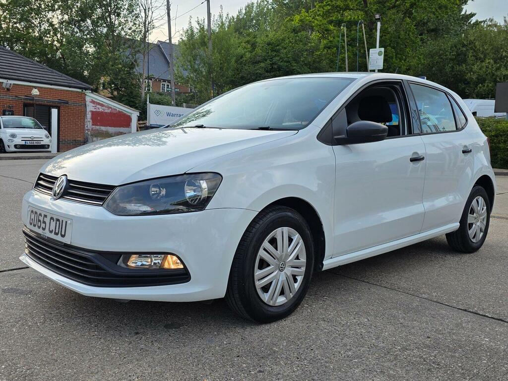 Volkswagen Polo Hatchback 1.0 Bluemotion Tech S Euro 6 Ss GD65CDU White #2