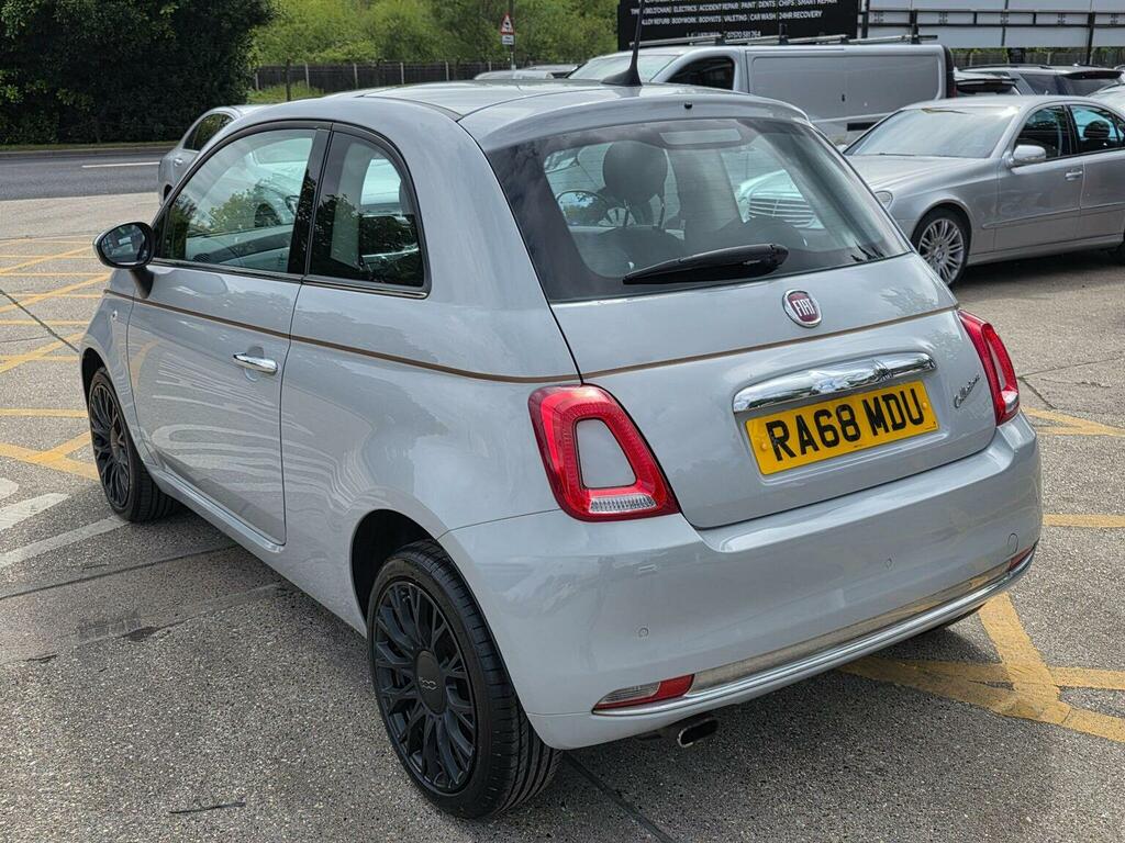 Fiat 500 Hatchback 1.2 Collezione Fall Dualogic Euro 6 Ss RA68MDU Grey #4