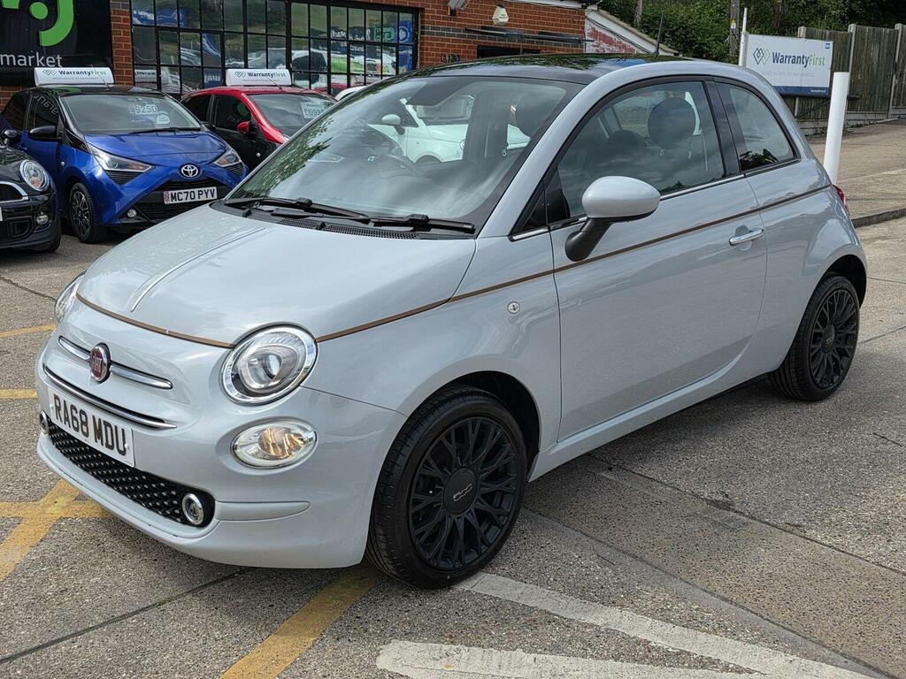Fiat 500 Hatchback 1.2 Collezione Fall Dualogic Euro 6 Ss RA68MDU Grey #2