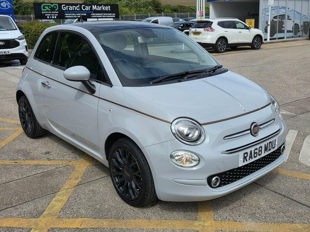 Fiat 500 Hatchback 1.2 Collezione Fall Dualogic Euro 6 Ss RA68MDU Grey #3